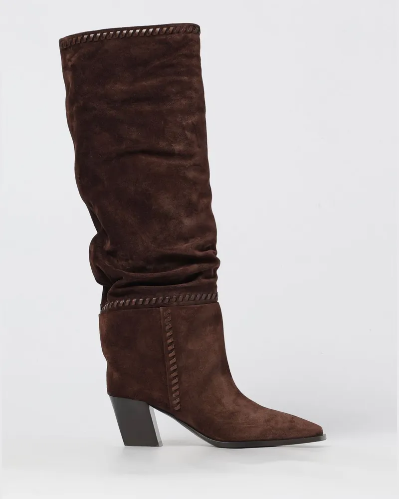 Jimmy Choo Flache stiefeletten damen Braun