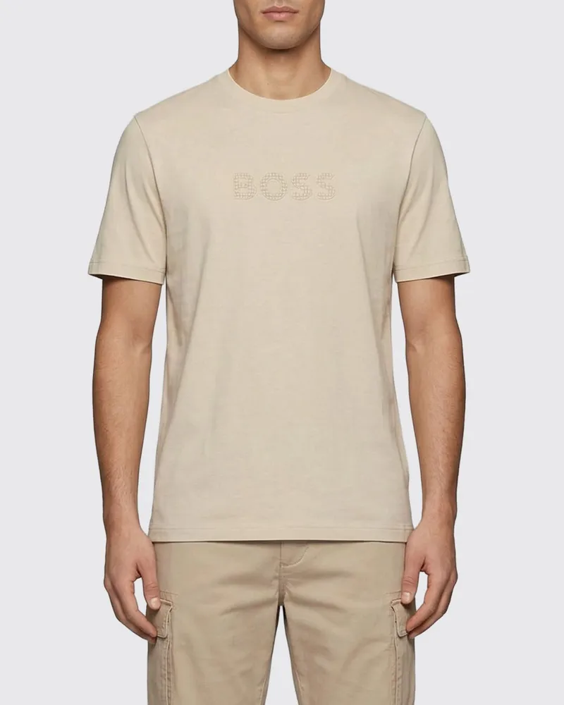 HUGO BOSS T-shirt herren Beige