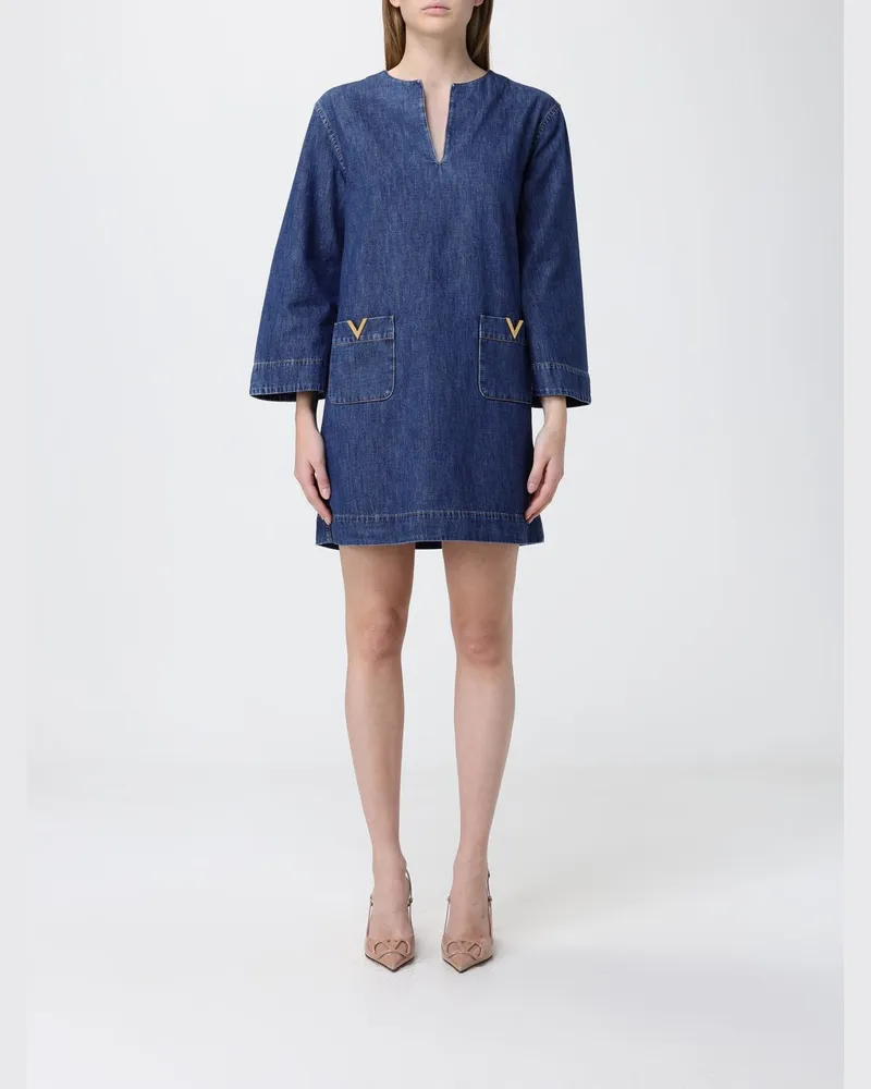 Valentino Garavani Denim-Minikleid Denim