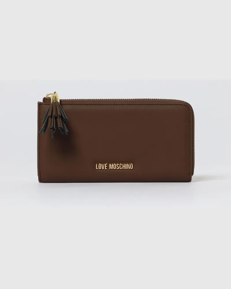 Moschino Geldbörsen damen Braun