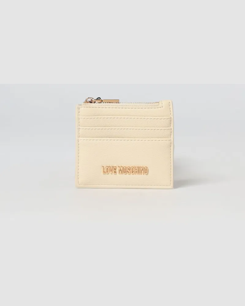 Moschino Geldbörse damen Ivory