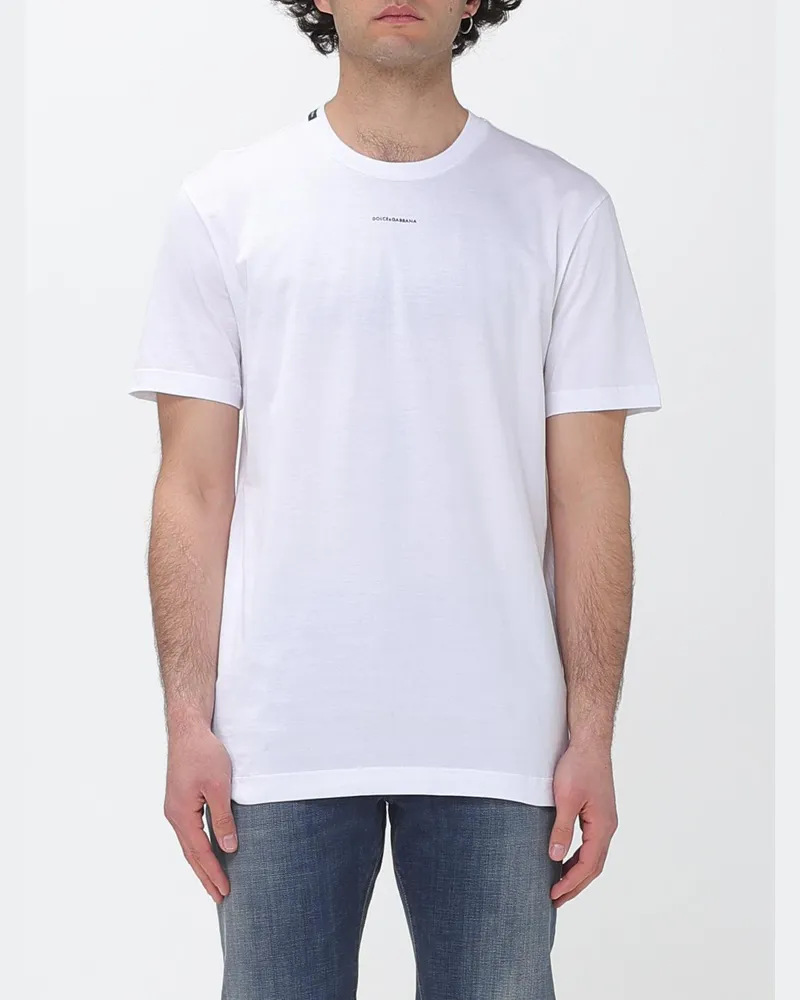 Dolce & Gabbana T-shirt herren Dolce & Gabbana Weiß