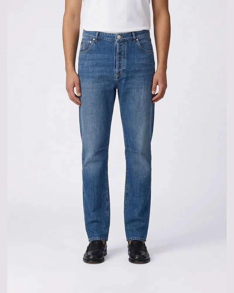Brunello Cucinelli Jeans herren Blau