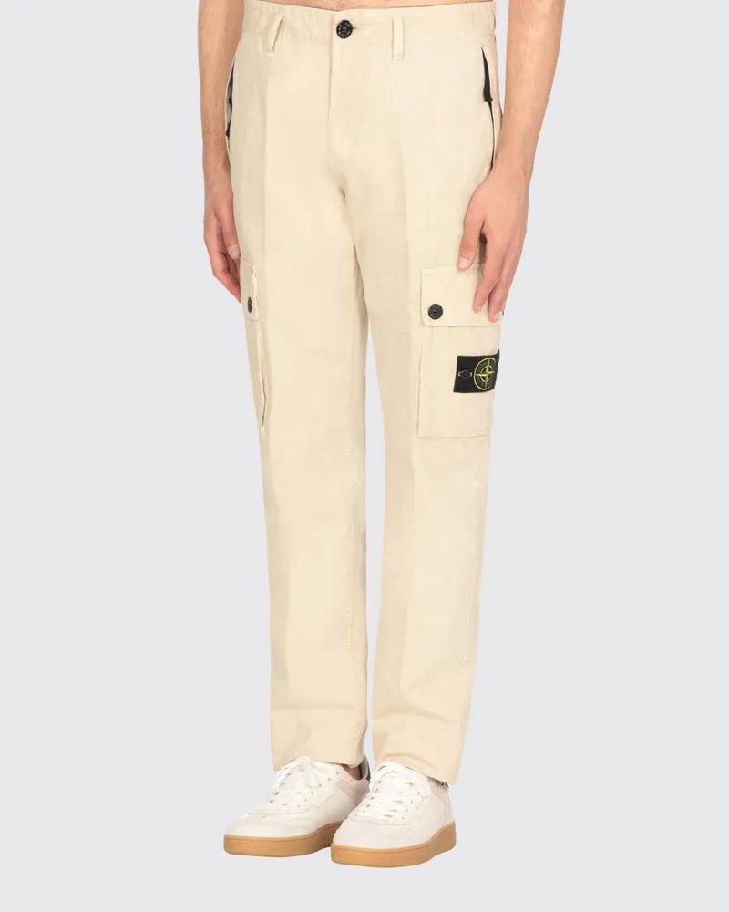 Stone Island Hose herren Beige