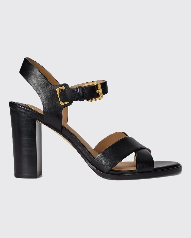 Ralph Lauren Sandalen mit absatz damen Schwarz