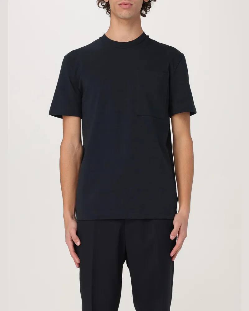 Jil Sander T-shirt herren Blau