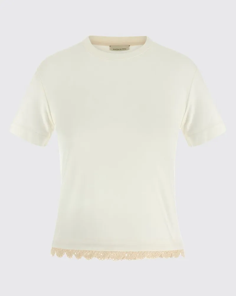 Magda Butrym T-shirt damen Weiß