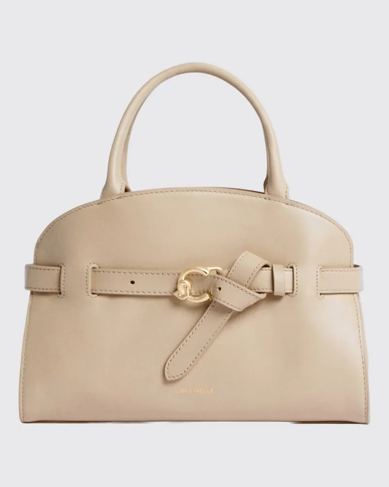 Coccinelle Sabine Tasche aus Leder Beige