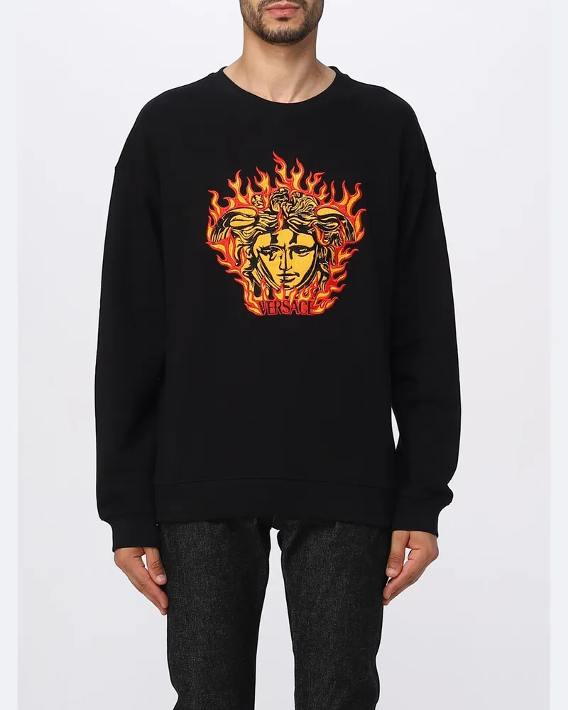 Versace Sweatshirt Schwarz