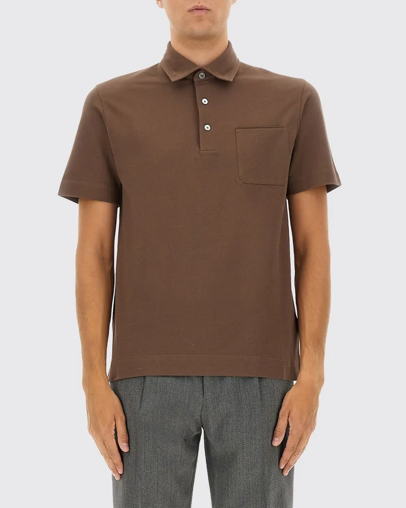 Ermenegildo Zegna Polo herren Braun