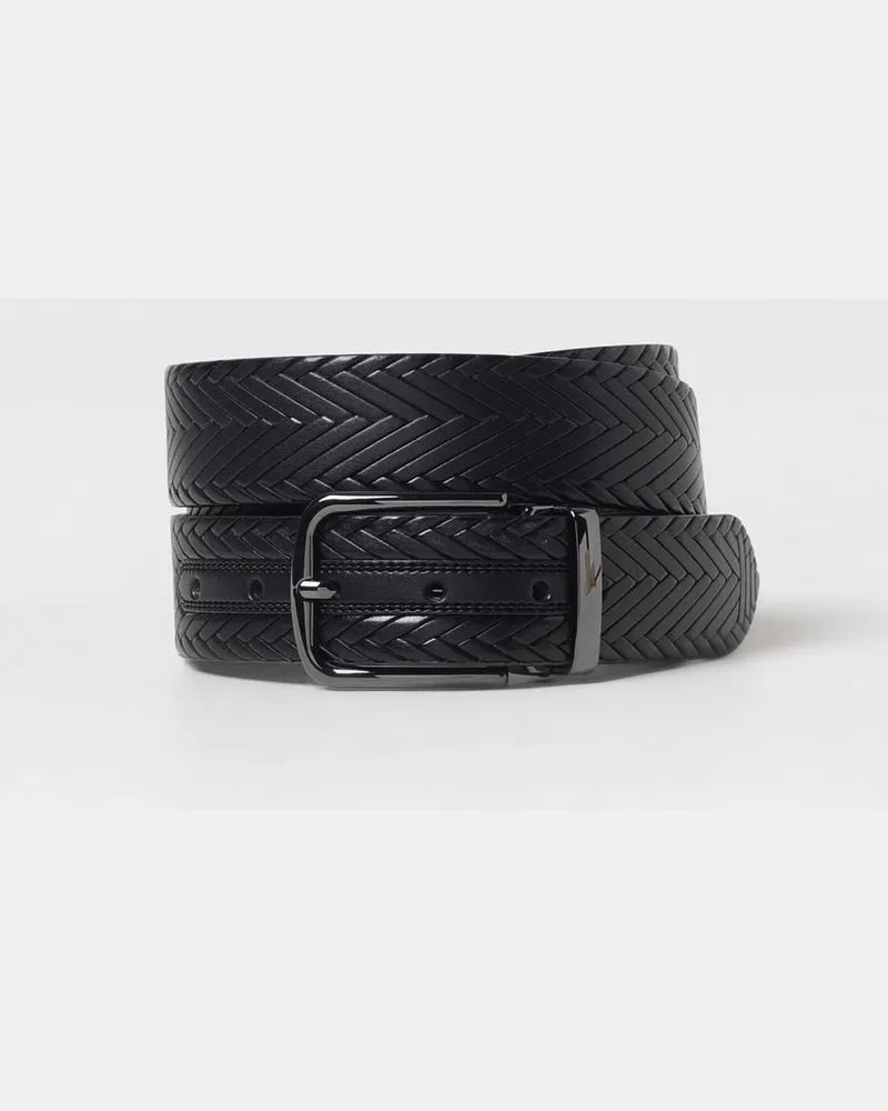 Emporio Armani Grtel herren Schwarz