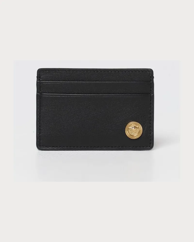 Versace Portmonnaie herren Schwarz
