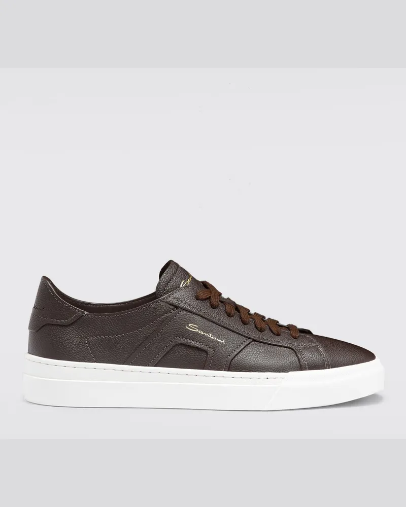 Santoni Sneakers herren Braun