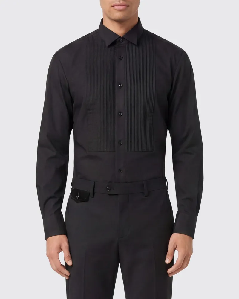 Billionaire Hemd herren Schwarz