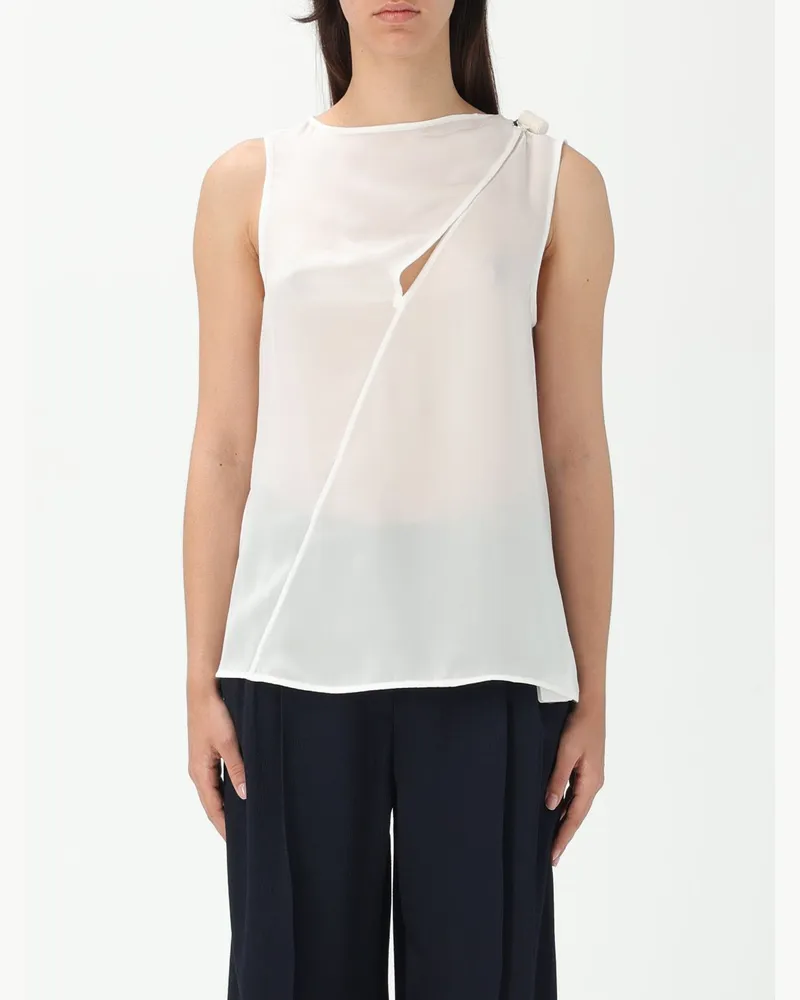 Emporio Armani Top damen Weiß