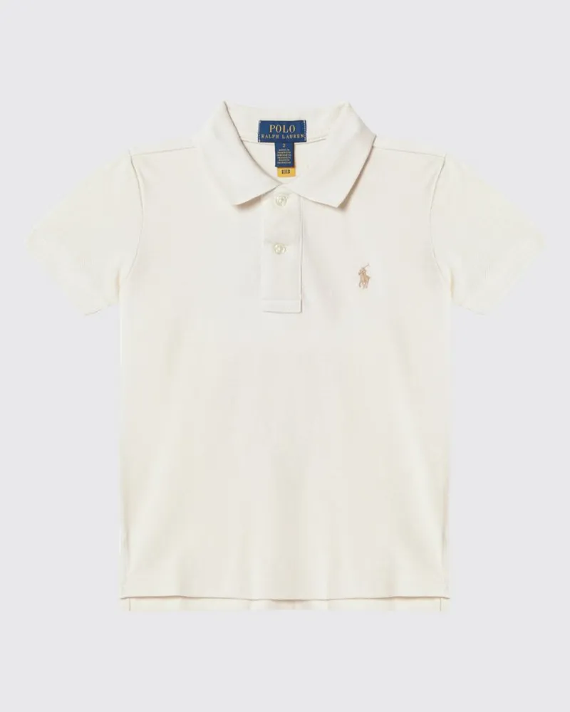 Ralph Lauren Basic Baumwollpolohemd Natural