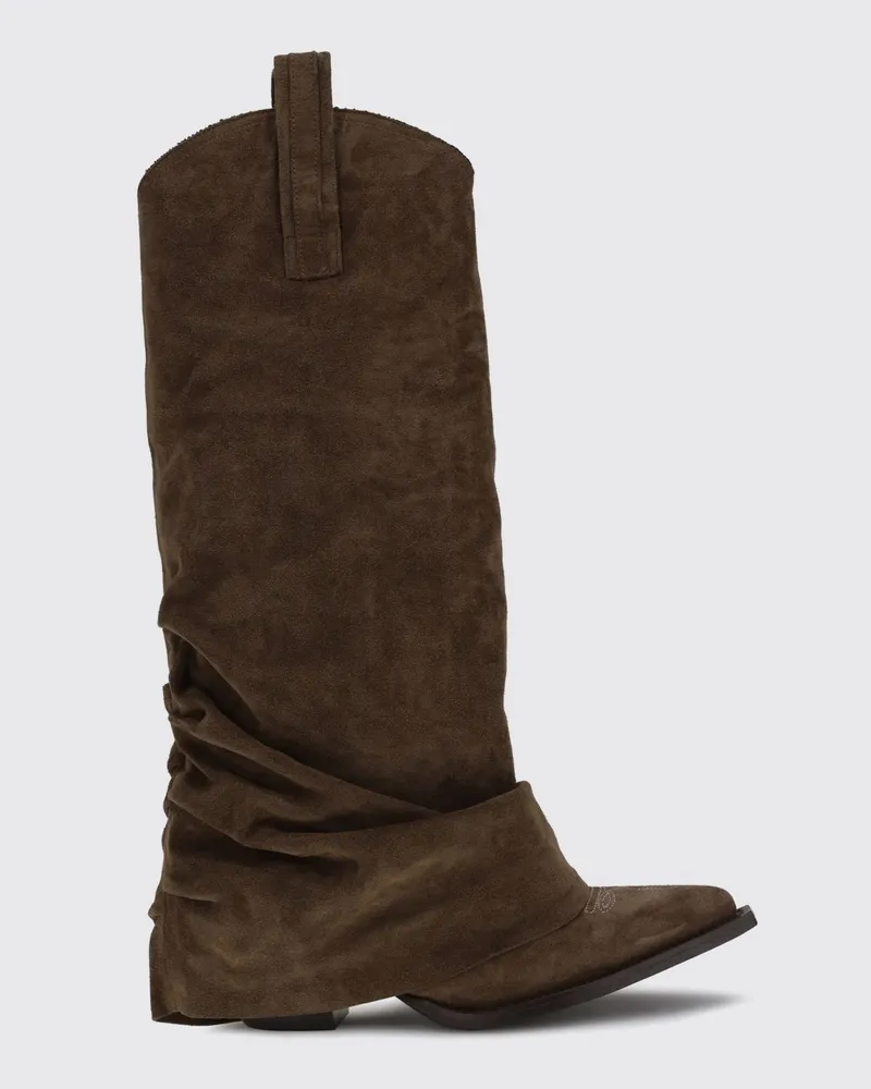 R13 Stiefel damen Braun