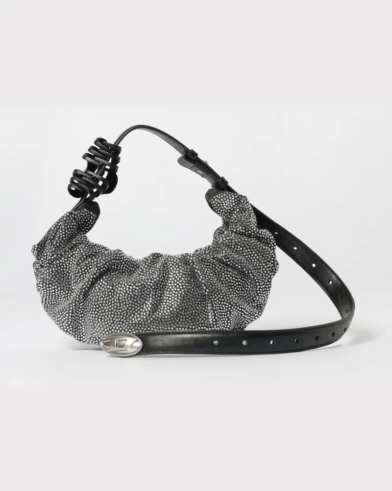 Diesel Schultertasche damen Schwarz