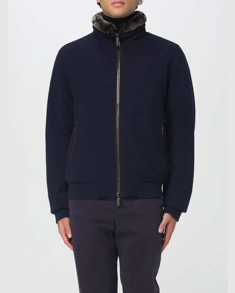 MOORER Jacke herren Blau