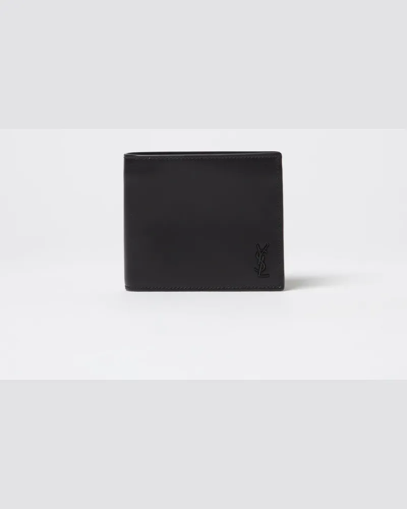 Saint Laurent Portmonnaie herren Schwarz
