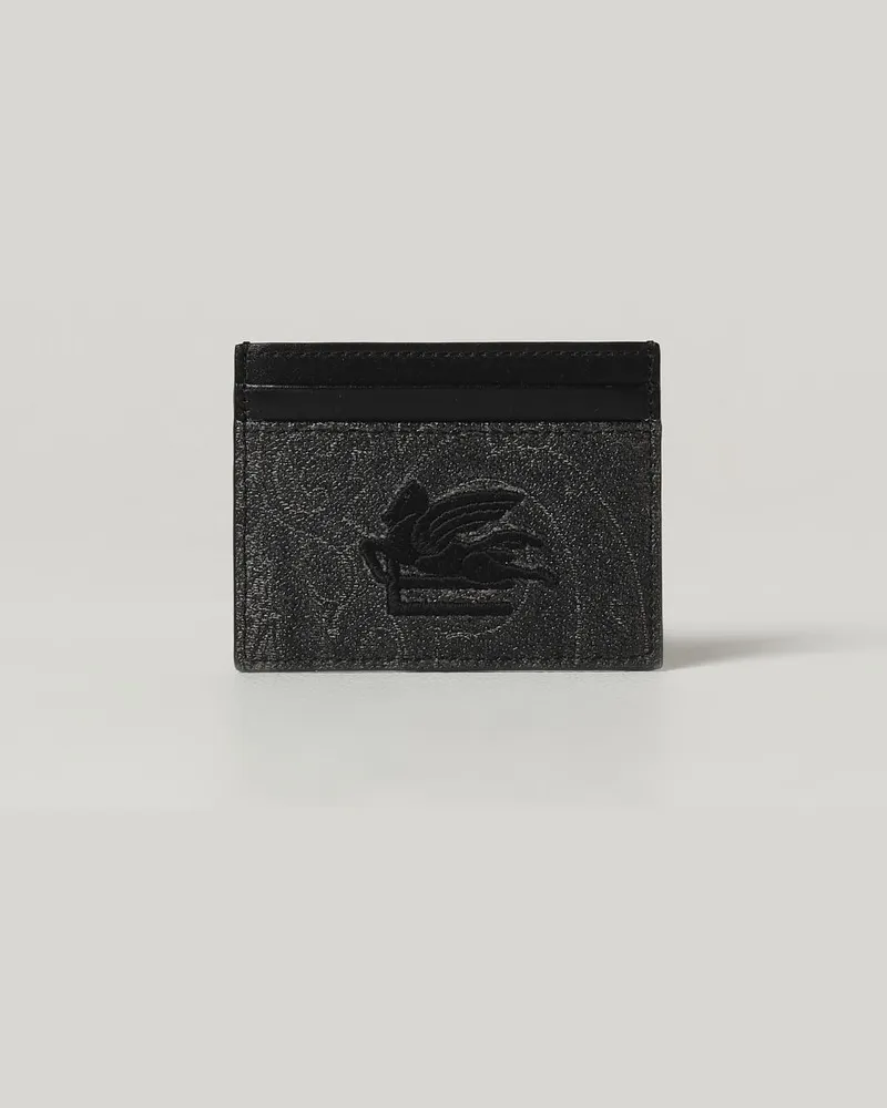 Etro Portmonnaie herren Schwarz