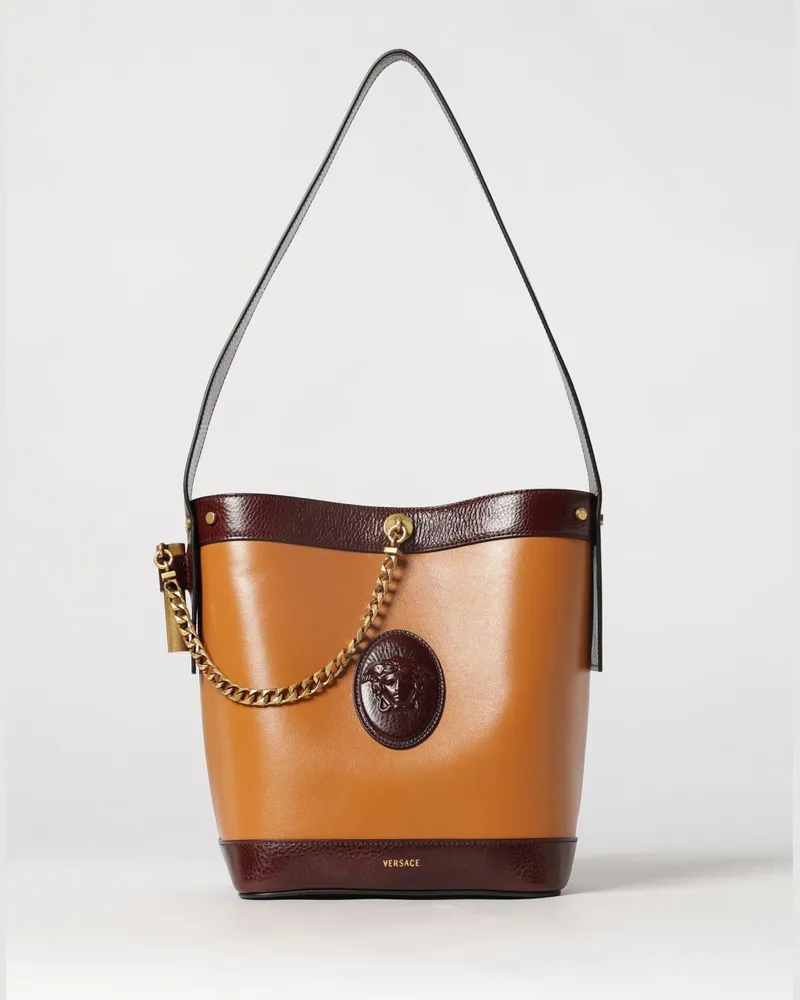 Versace Schultertasche damen Braun