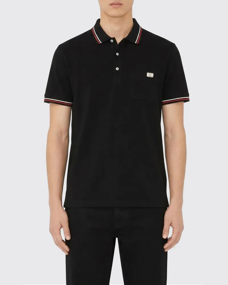 Valentino Garavani Polo herren Schwarz