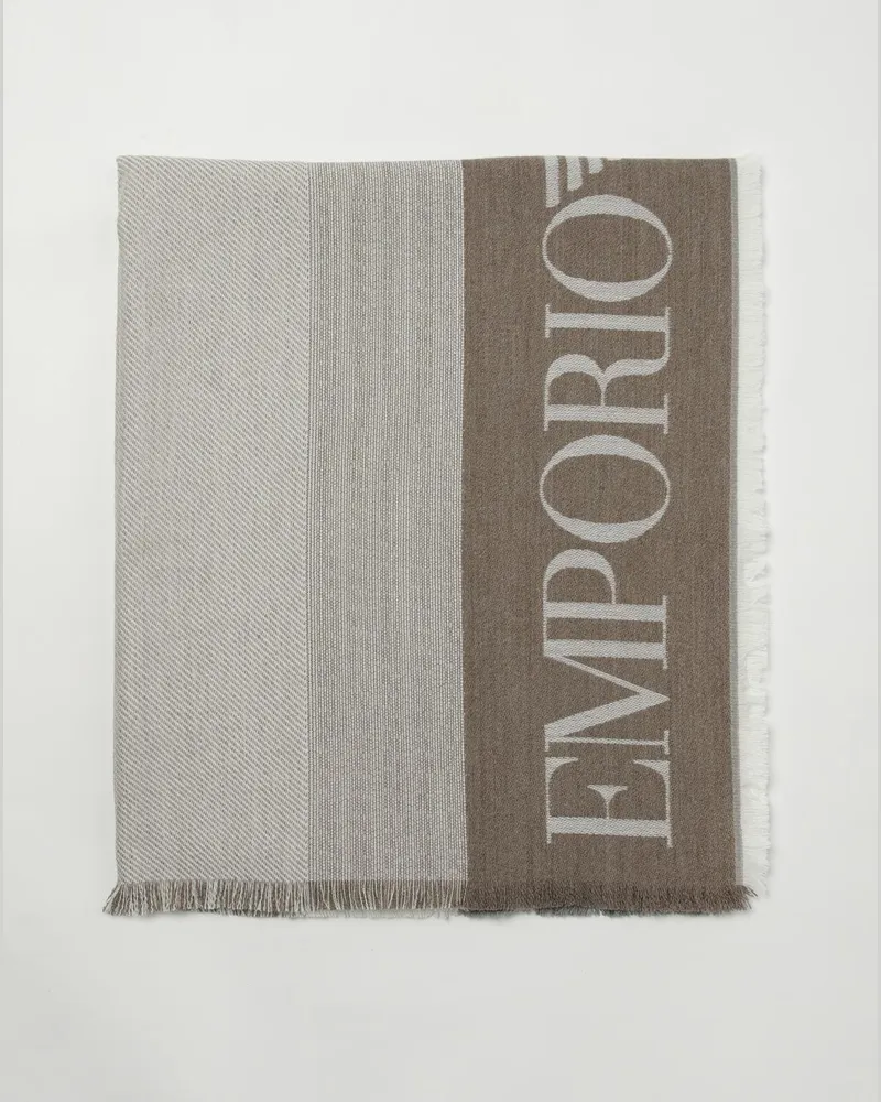 Emporio Armani Seidentuch damen Beige