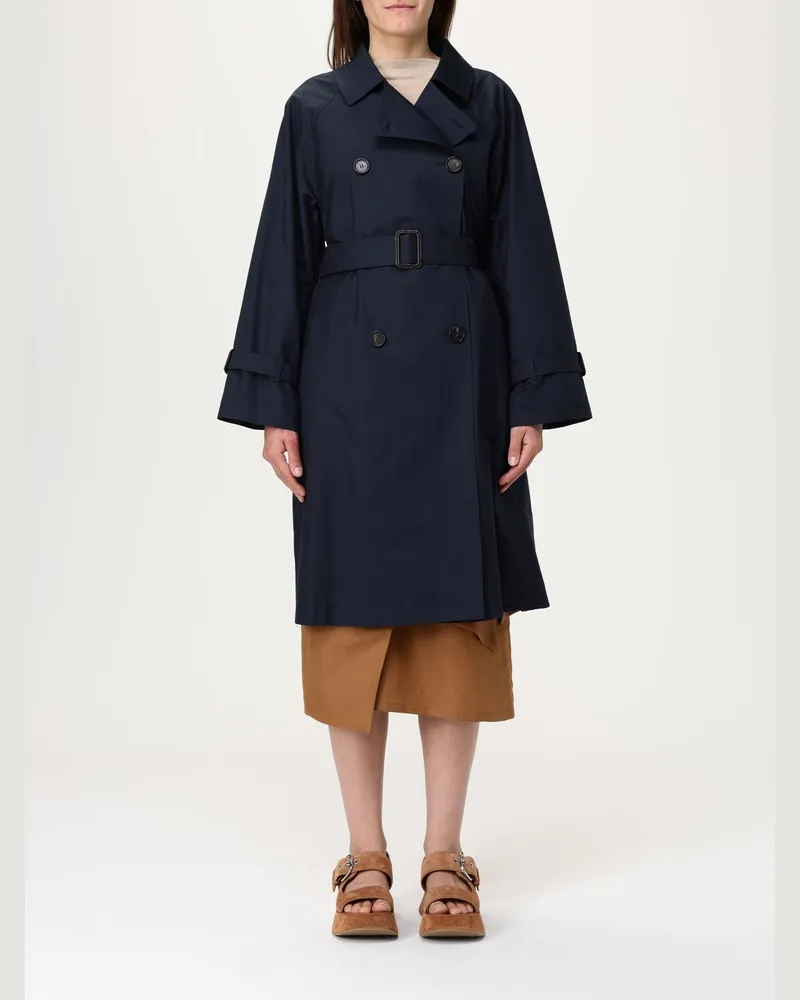 Max Mara Mantel damen Blau
