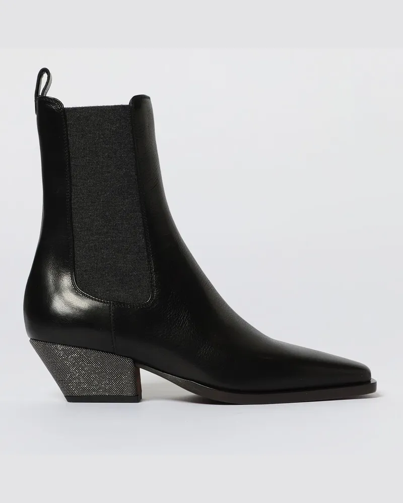 Brunello Cucinelli Schuhe damen Schwarz