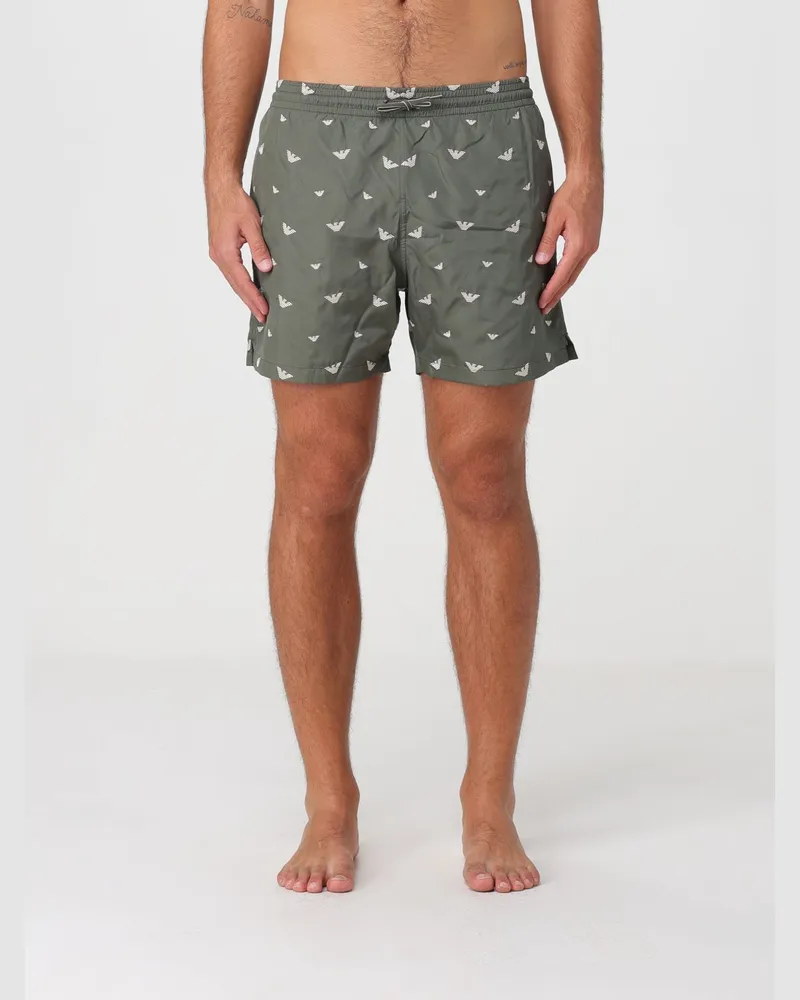 Emporio Armani Bademode herren Grün