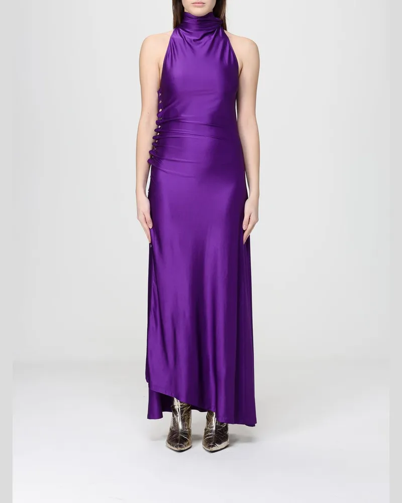 Paco Rabanne Kleid damen Violett
