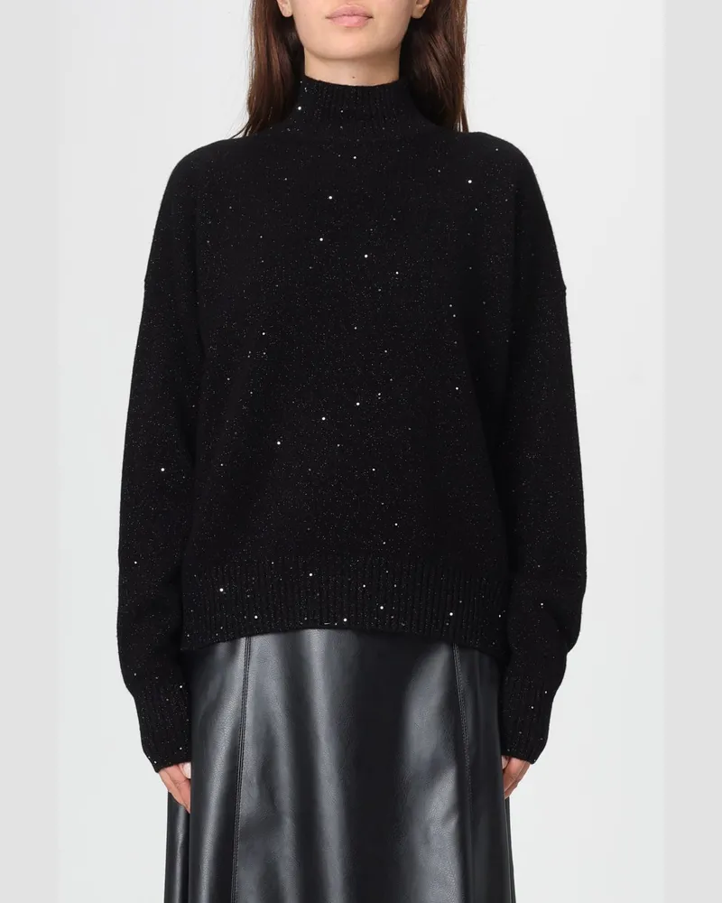 Kaos Sweatshirt damen Schwarz