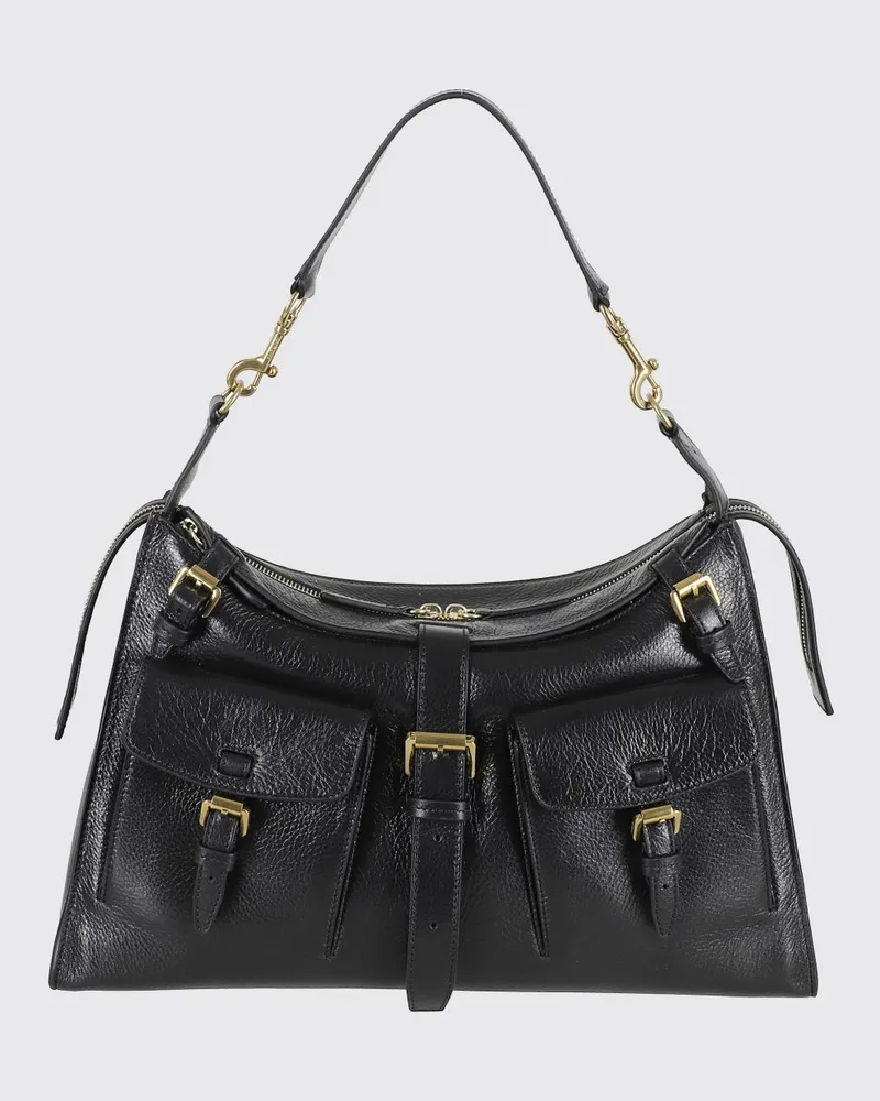 Mulberry Schultertasche damen Schwarz
