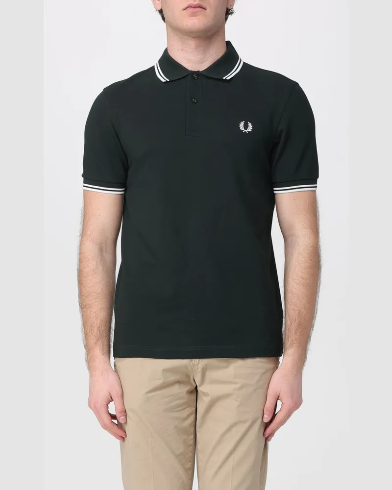 Fred Perry T-shirt herren Waldgrün