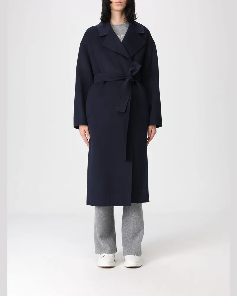Max Mara Mantel damen Blau