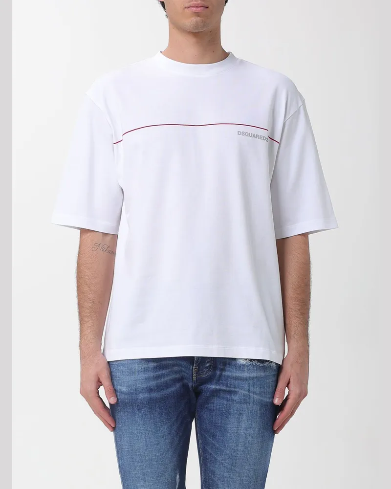 Dsquared2 T-shirt herren Weiß