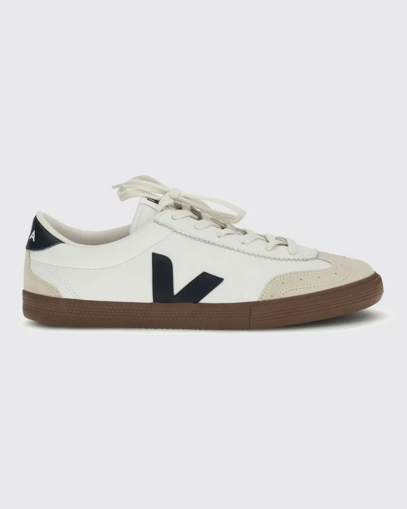VEJA Volley O.T. Sneakers aus Leder Weiß