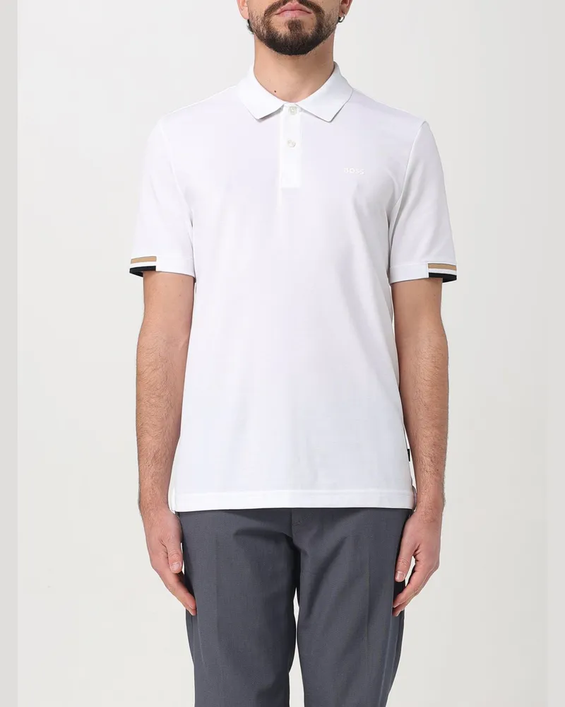 HUGO BOSS Polo herren Weiß