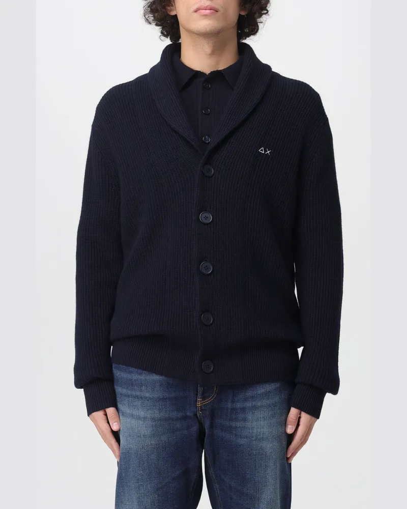 Sun68 Strickjacke herren Blau