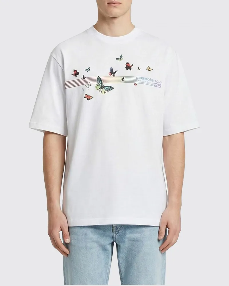 Casablanca Paris T-shirt herren Weiß