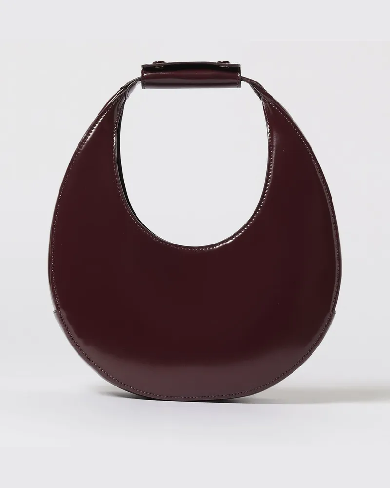 STAUD Schultertasche damen Burgunderrot