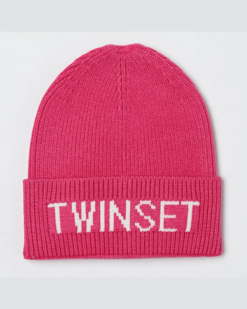 Twin-Set Hte fr mdchen kinder Fuchsia