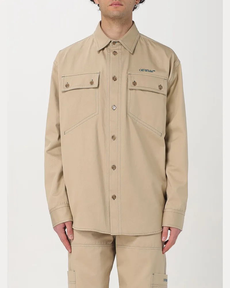 OFF-WHITE Hemd herren Beige