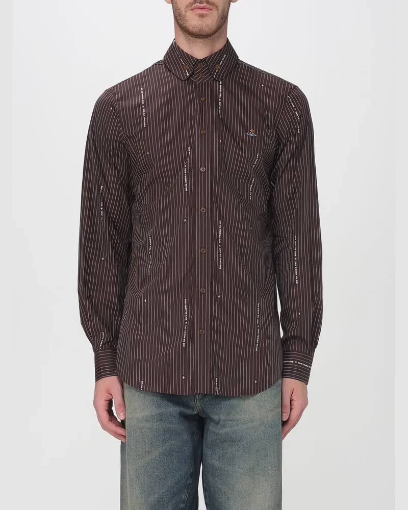 Vivienne Westwood Hemd herren Braun