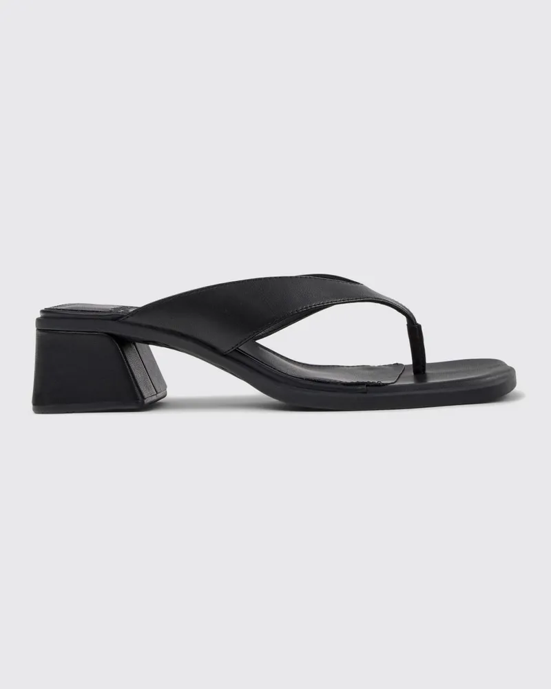Camper Sandalen mit absatz damen Schwarz