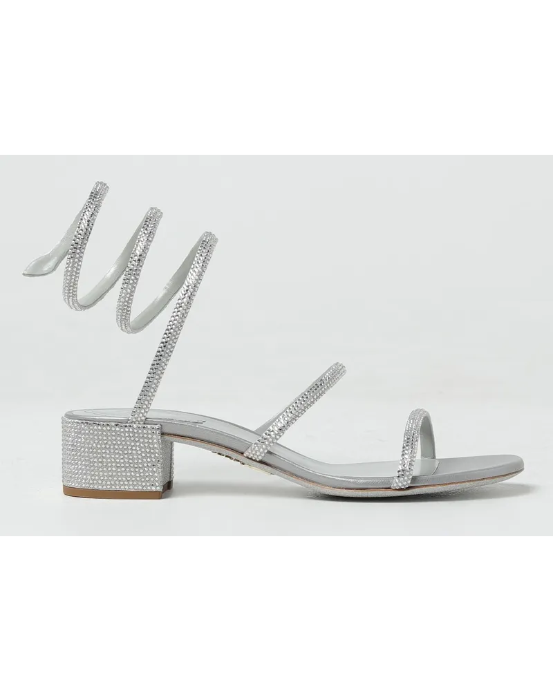 René Caovilla Schuhe damen Silber