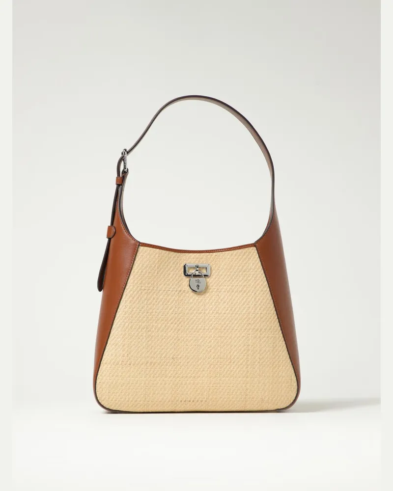 Ralph Lauren Schultertasche damen Natural