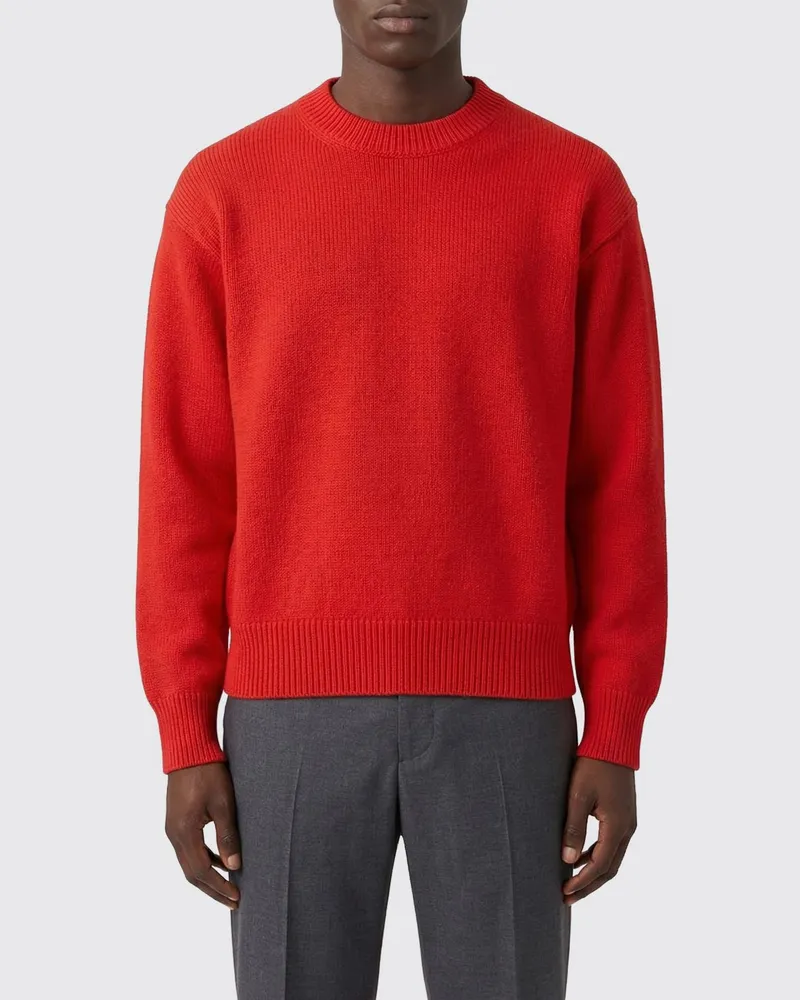 Jil Sander Pullover herren Rot