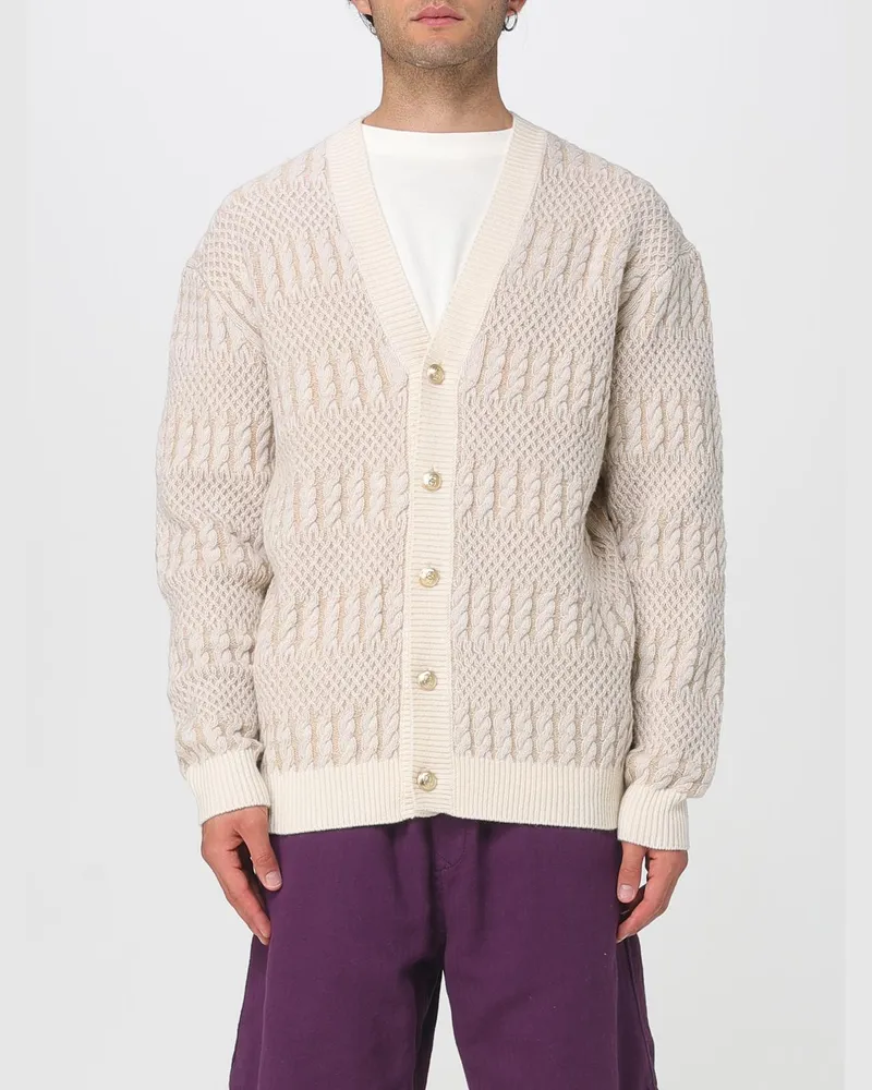 Drôle de Monsieur Strickjacke herren Weiß